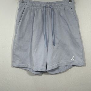 Jordan Shorts Mens M Blue‎ Logo  Lounge Wear Basketball Gym